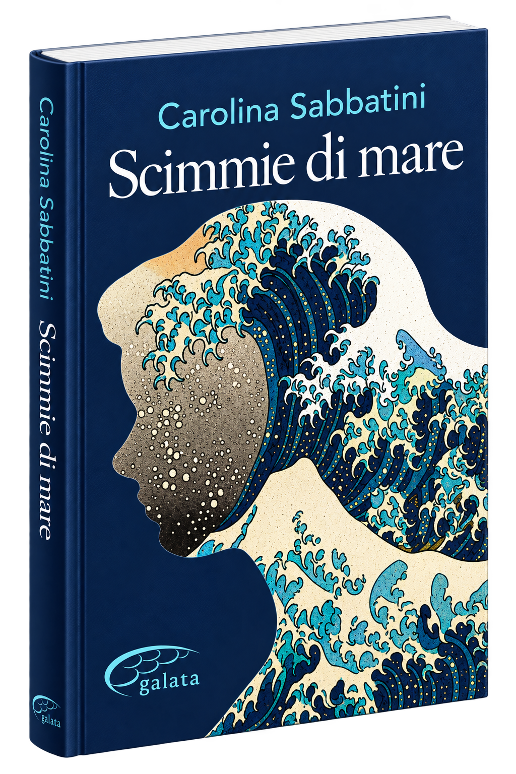 Mockup del libro Scimmie di mare